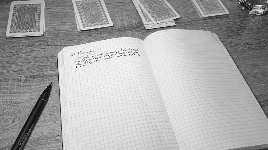 The adventure begins.