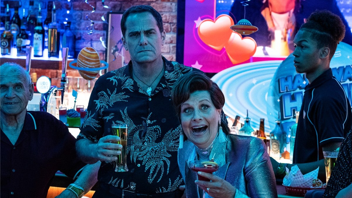 The ultimate Karen of all Karens (Rebecca Front).