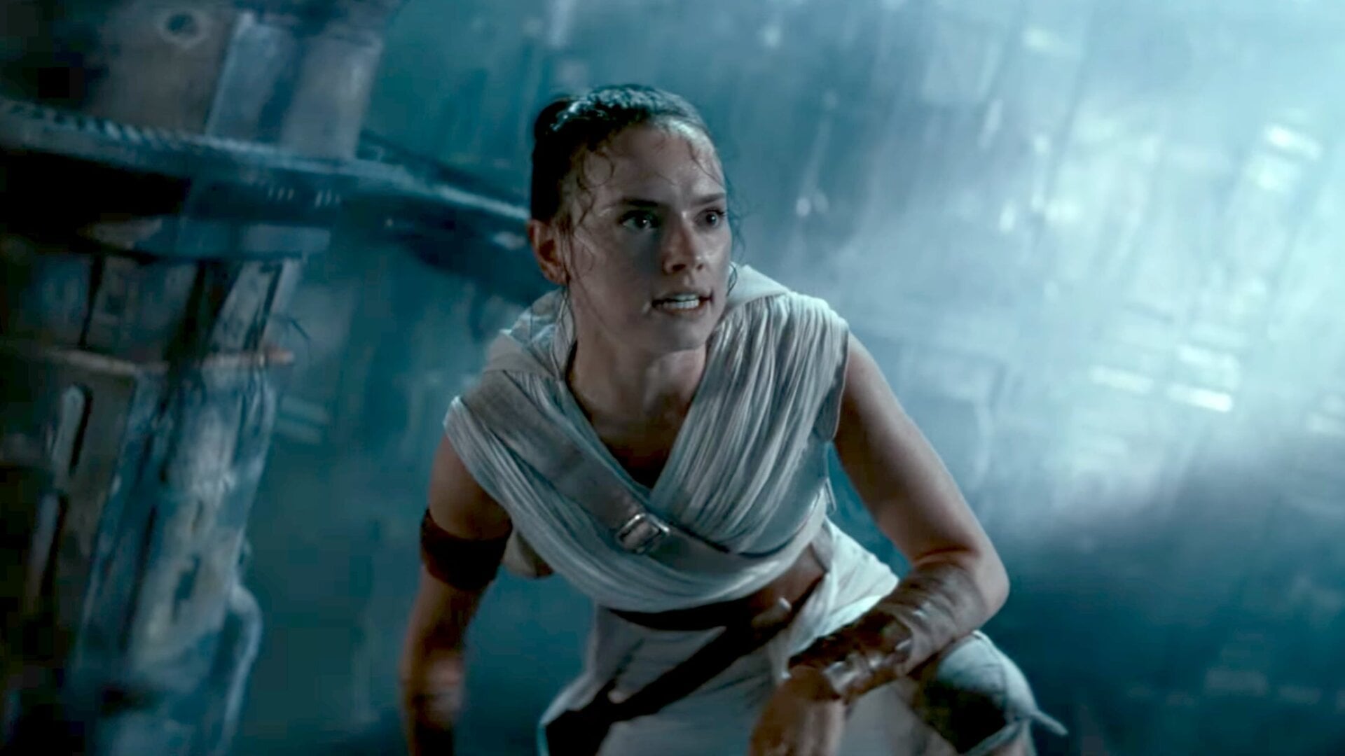 Star Wars: The Rise of Skywalker, featuring Rey.