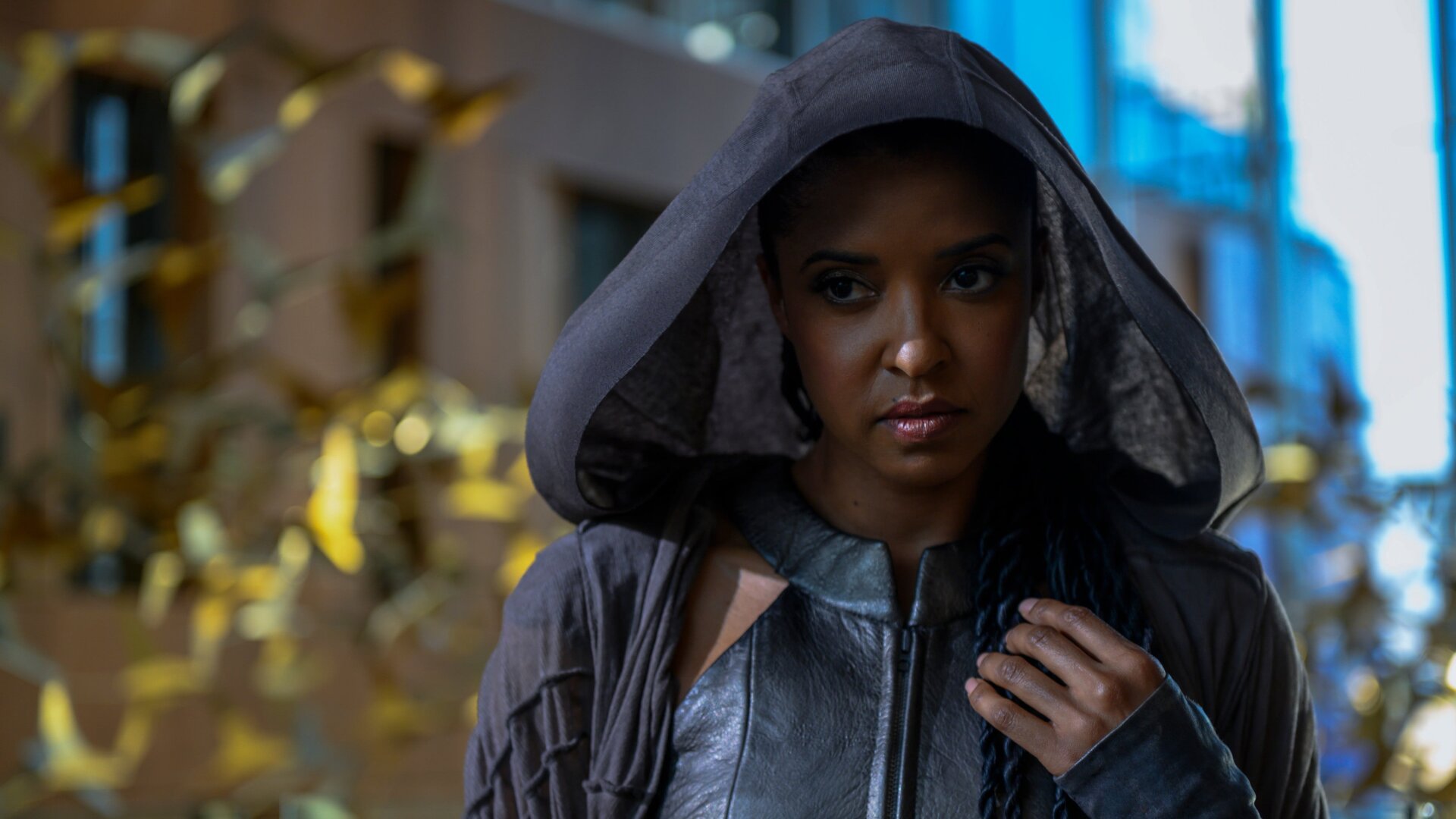 Quellcrist Falconer (Renée Elise Goldsberry) is not who you think she is. 