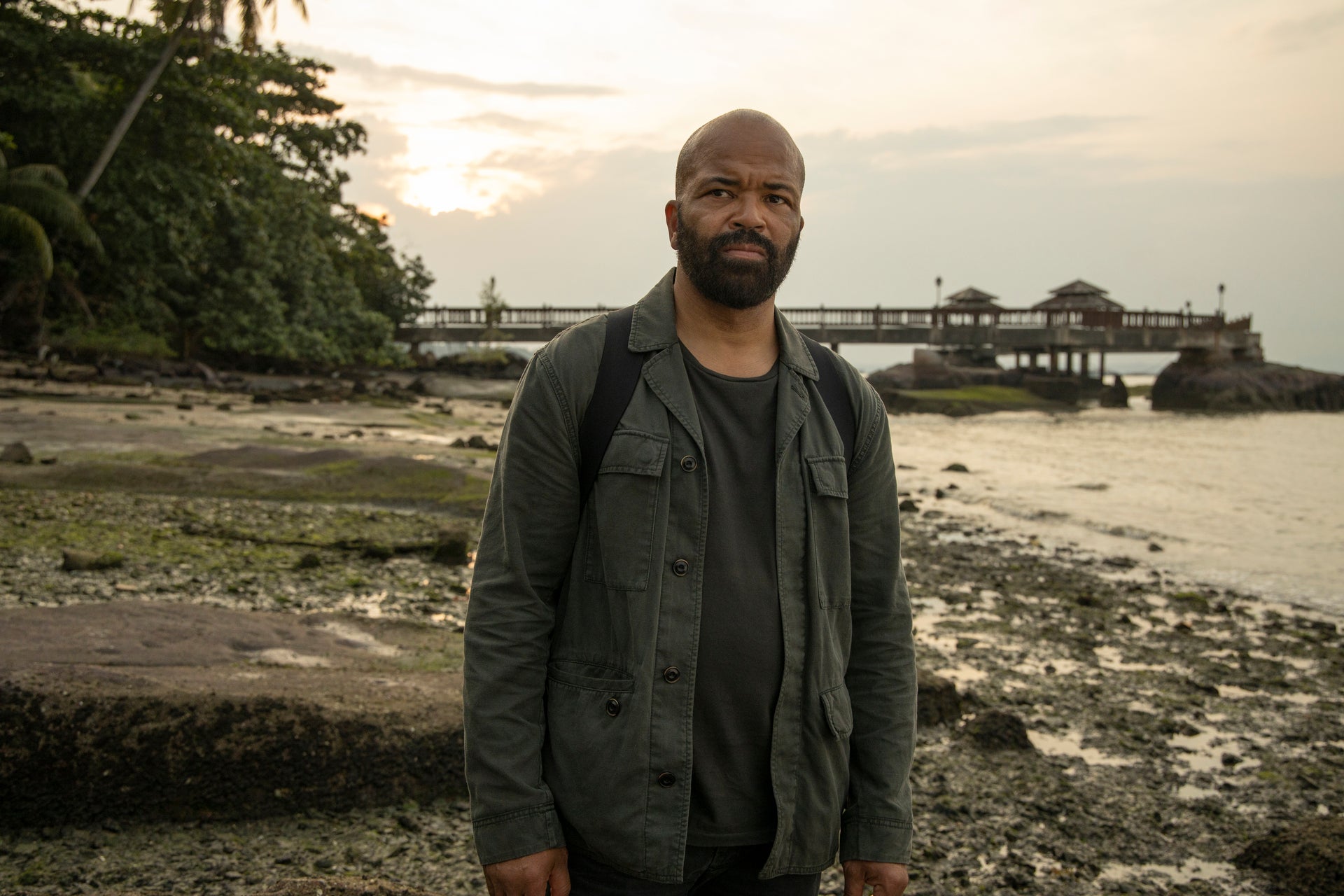 Bernard (Jeffrey Wright) returns to Westworld, but not for long.