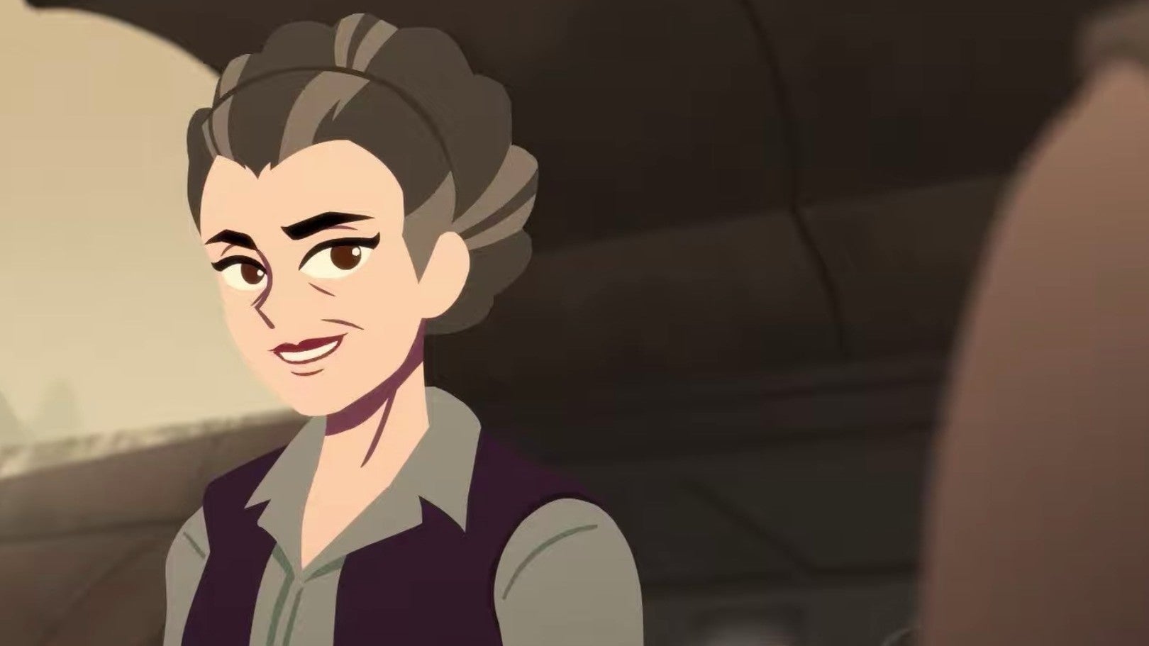 Animated Leia is good.