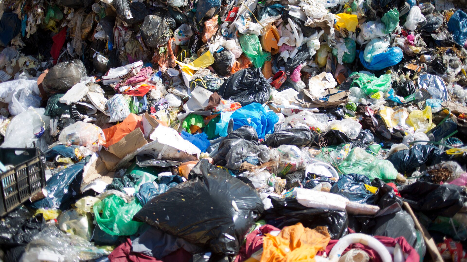 Too much plastic waste.