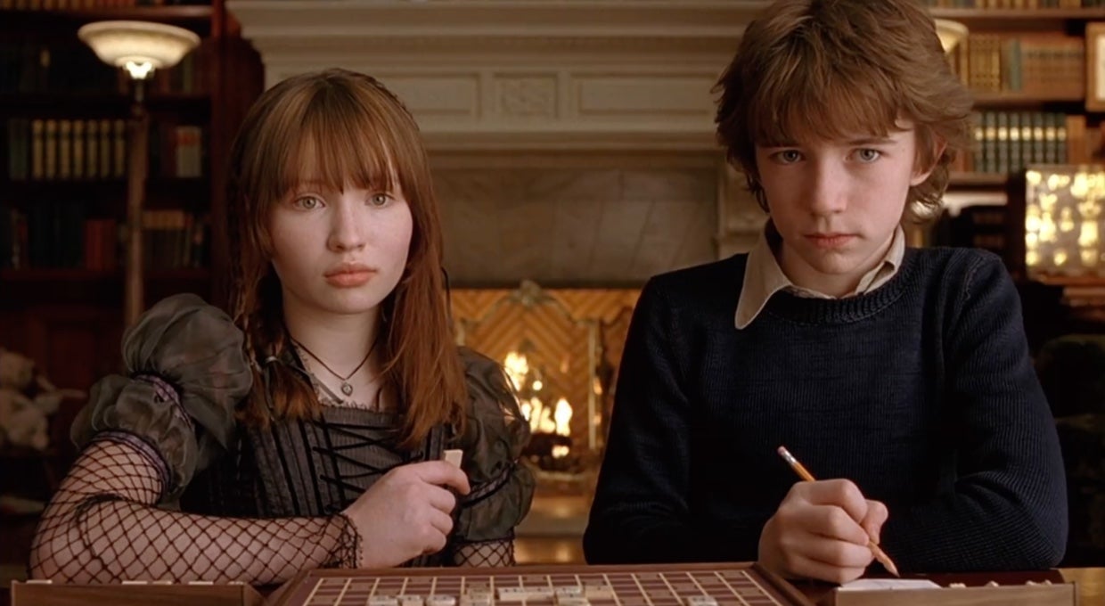 Violet (Emily Browning) and Klaus (Liam Aiken) Baudelaire in 2004's Lemony Snicket’s A Series of Unfortunate Events.