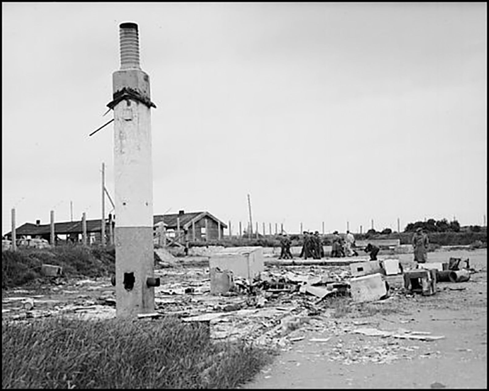 Sylt Concentration Camp after Nazi surrender.