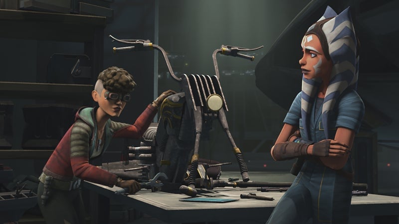 Trace and Ahsoka find kindred spirits in each other.