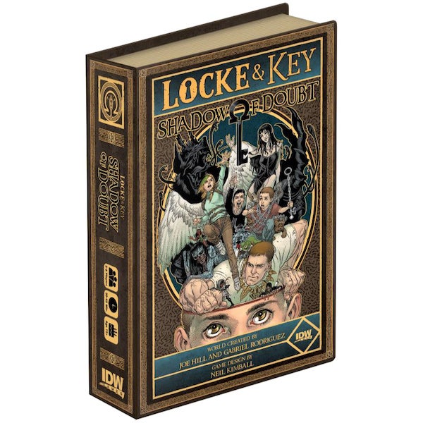 The box cover art for Locke & Key: Shadow of Doubt. 