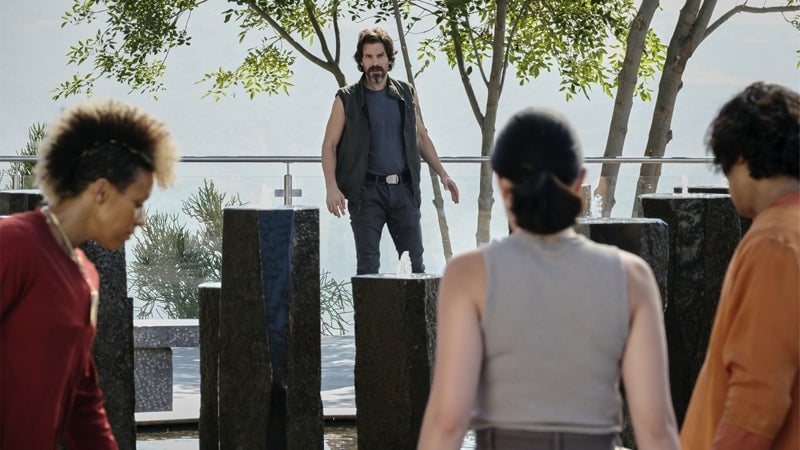 Rios and the team try to convince Soji to not unleash hell.