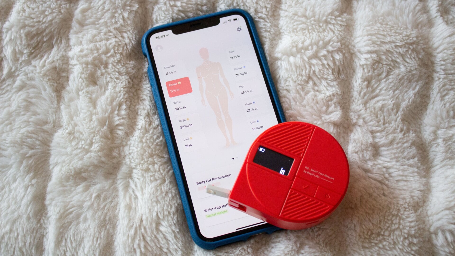 The app is simple, but handles a few aspects poorly. Also, I wish mistakes were easier to correct. Like, my right bicep is not 30 inches. 