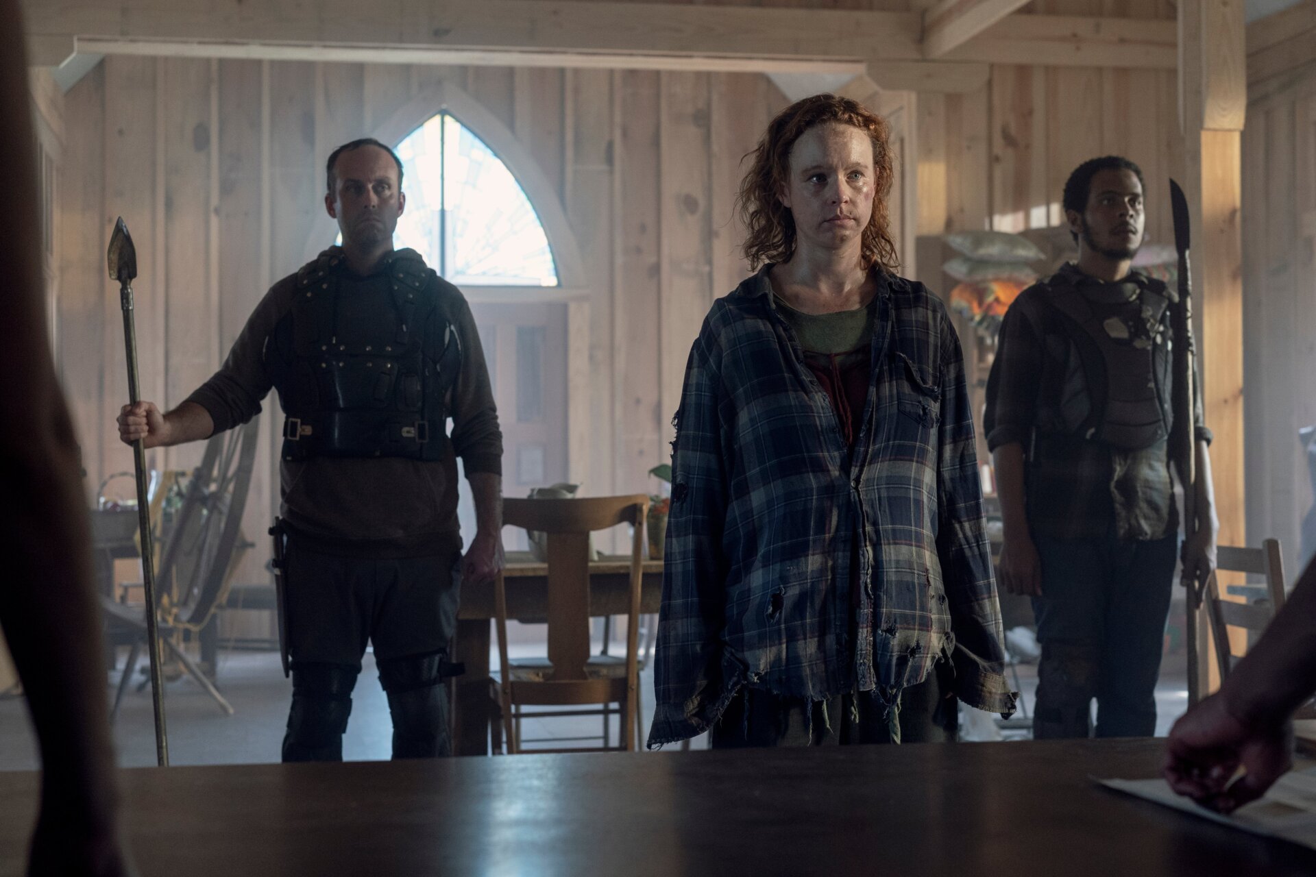 According to Father Gabriel, God wants Gamma (Thora Birch) to be hung. Neat!