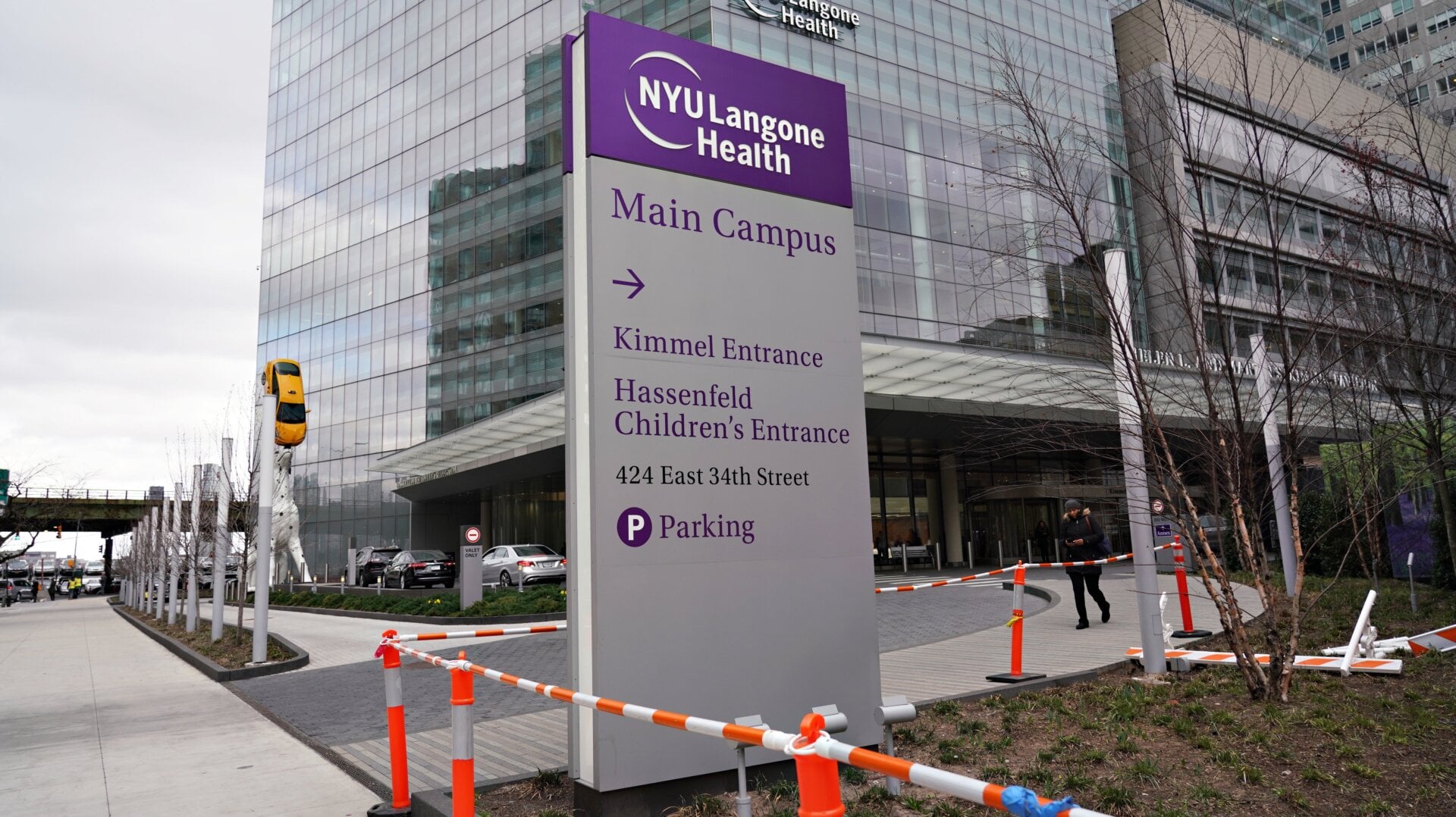 The NYU Langone Health center in Manhattan, New York