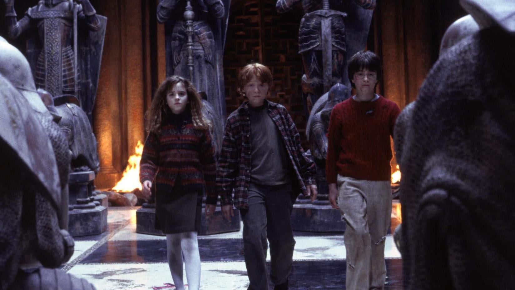 A scene from Harry Potter and the Sorcerer’s Stone, which will get a special release in China.