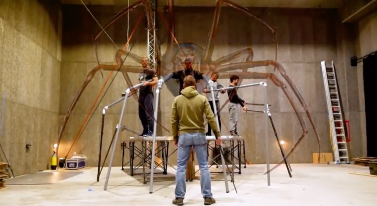 That thing is still spooky, even without having reached its final form.