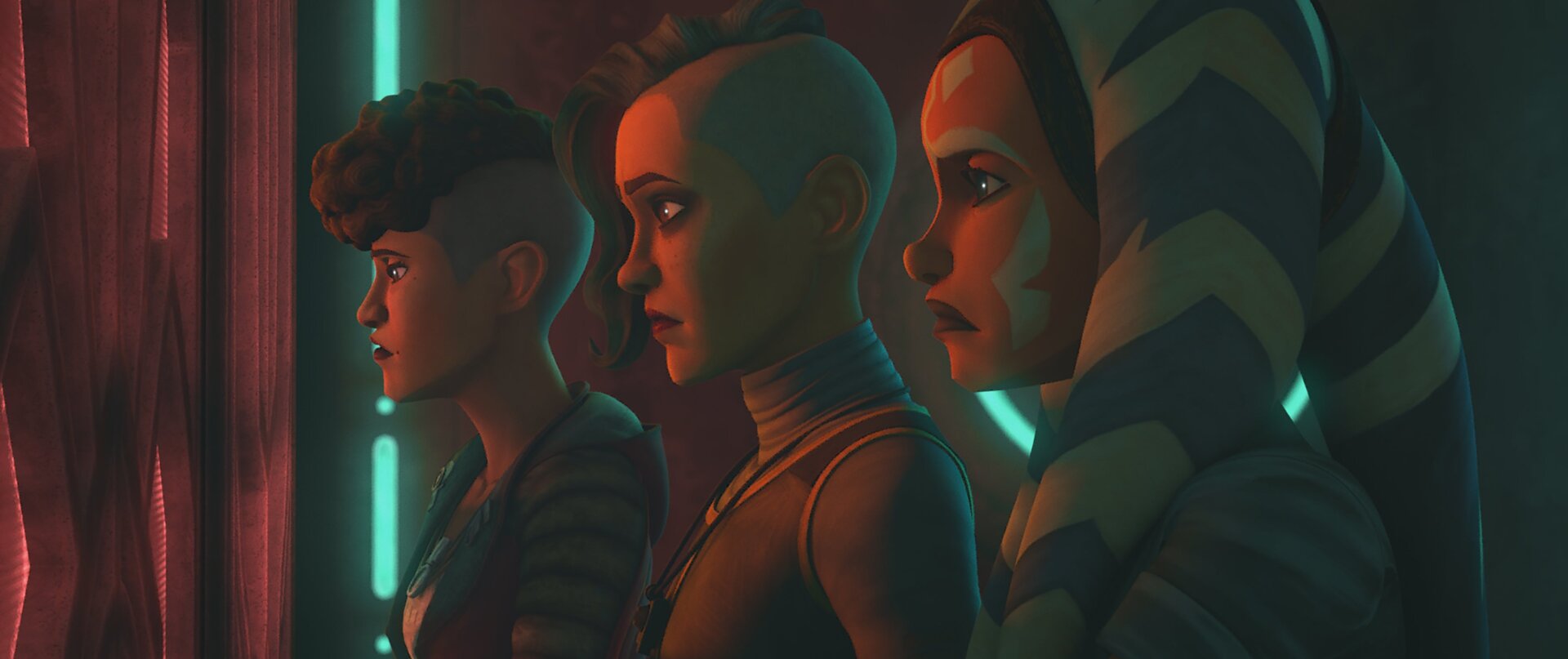 Imprisoned once more, the Martez sisters and Ahsoka being to reckon with their dire circumstances.