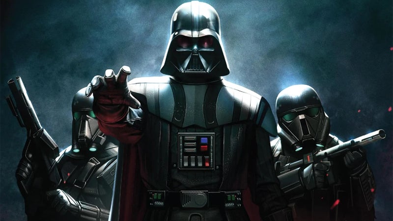 The cover of the debut issue in Vader’s third and most recent ongoing series.