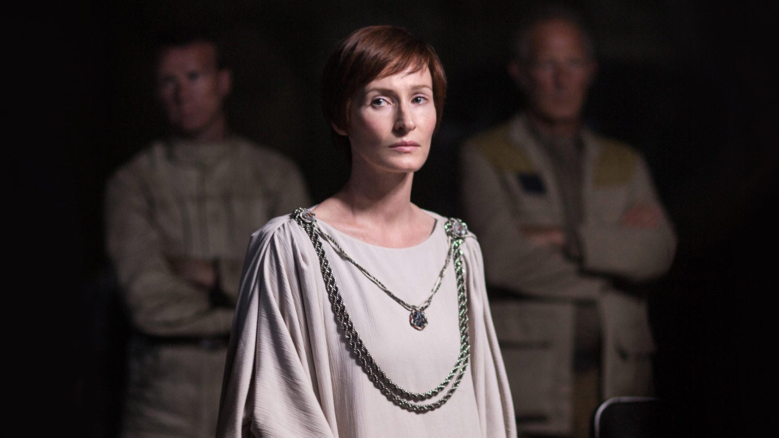 Genevieve O’Reilly as Mon Mothma.