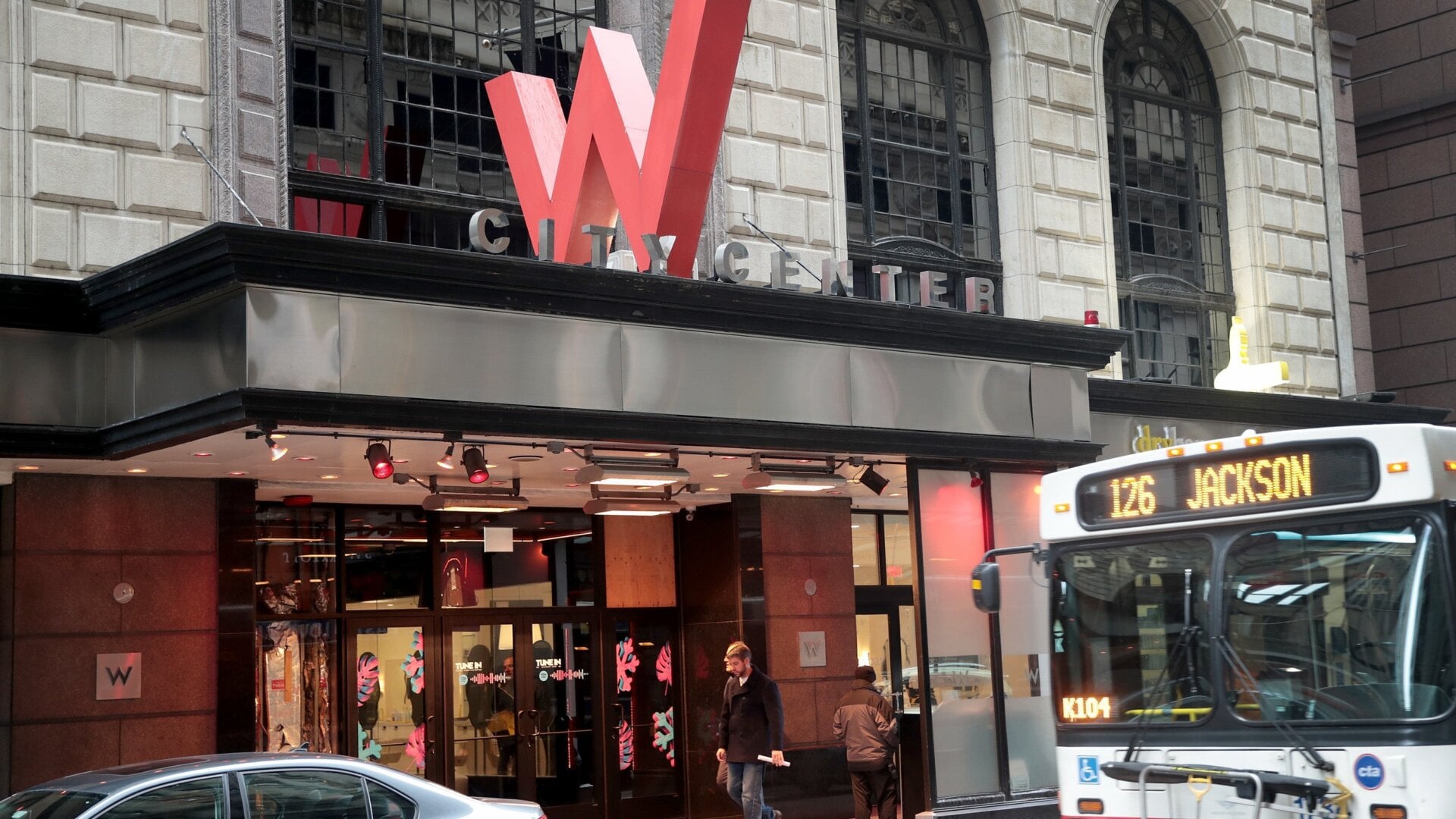 A Marriott hotel in Chicago, Illinois in what now passes for happier times: November 2018.