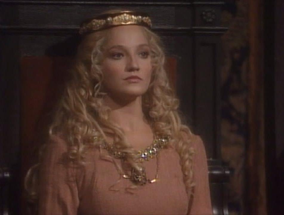 Ellen Barkin in “The Princess Who Had Never Laughed.”