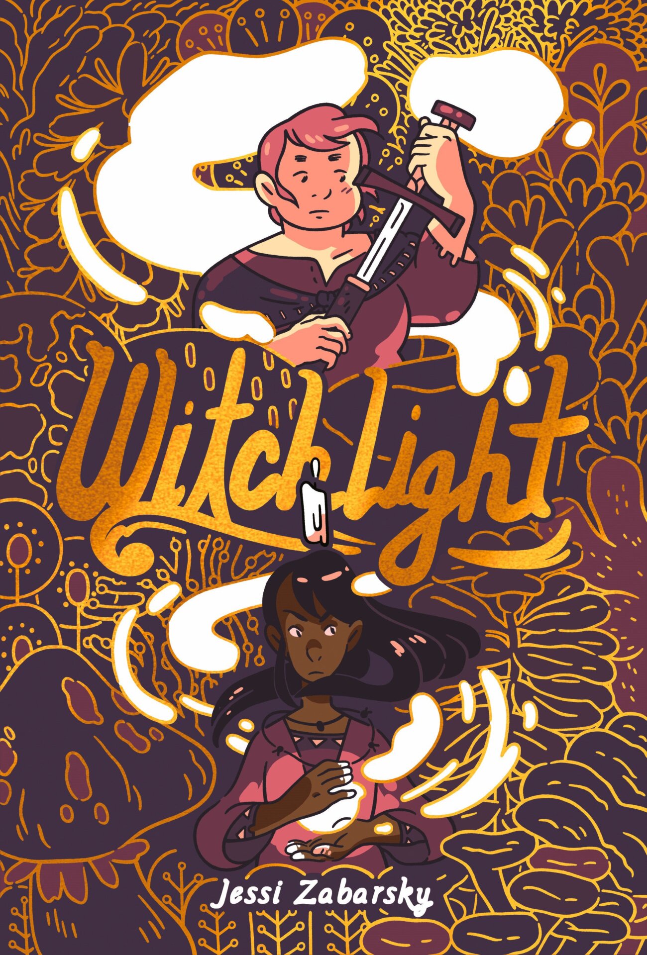 The magical cover for Witchlight.