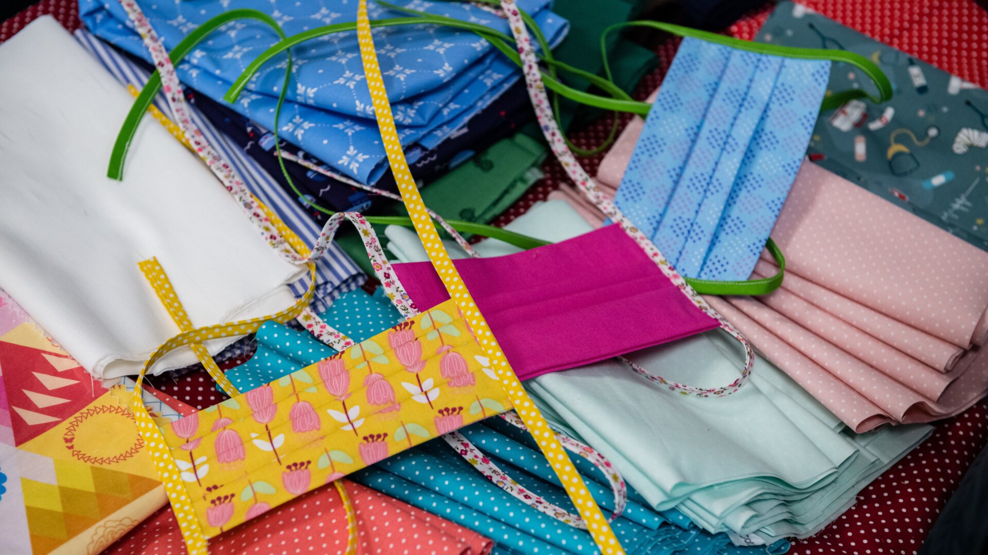 Even masks made out of fabric can help prevent the spread of the coronavirus.