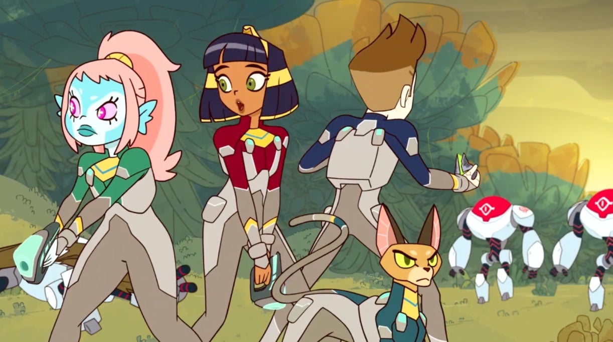 That cat did NOT come here to play.