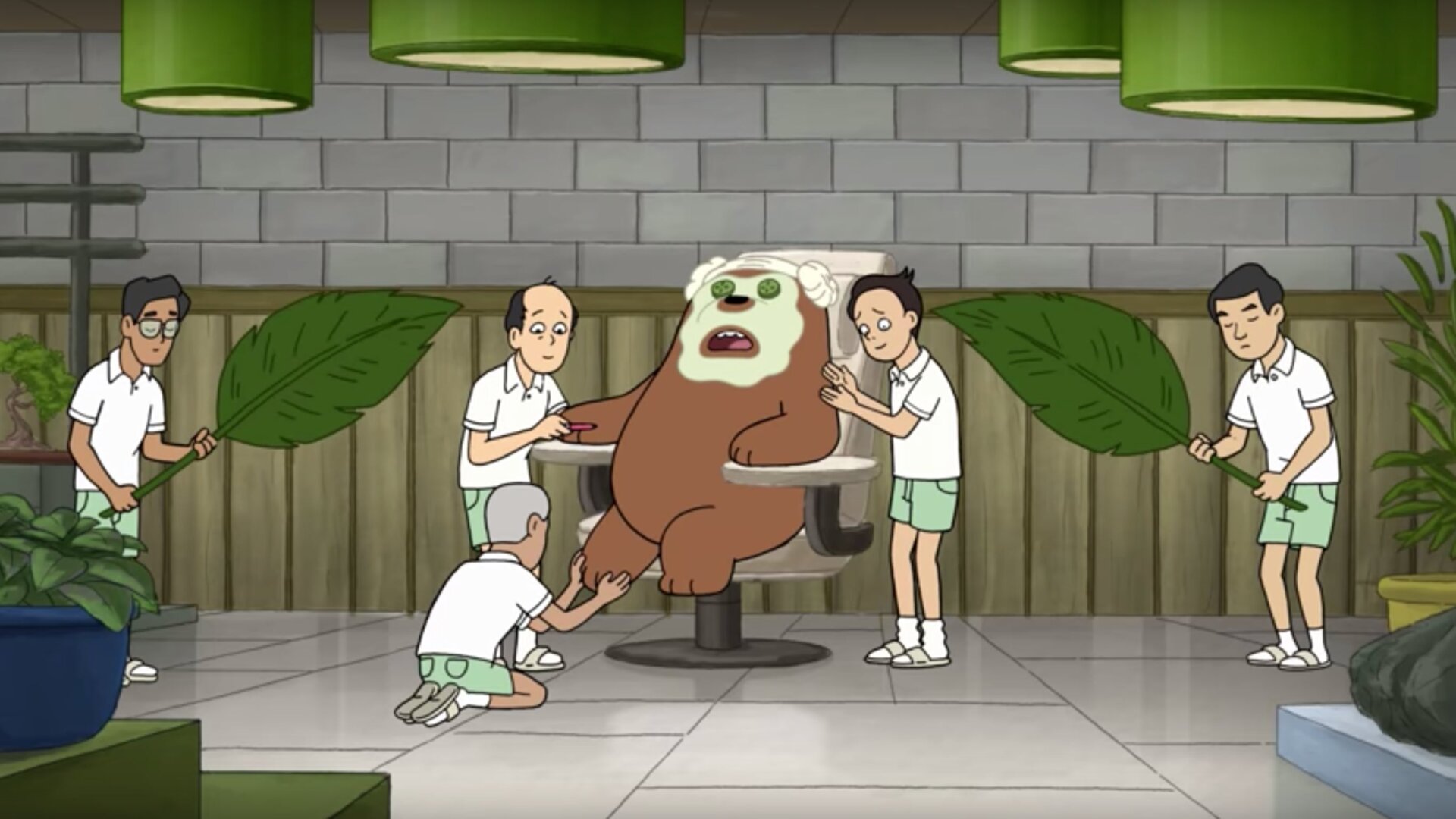 Grizz asks for the VIP treatment, which comes with all of this.