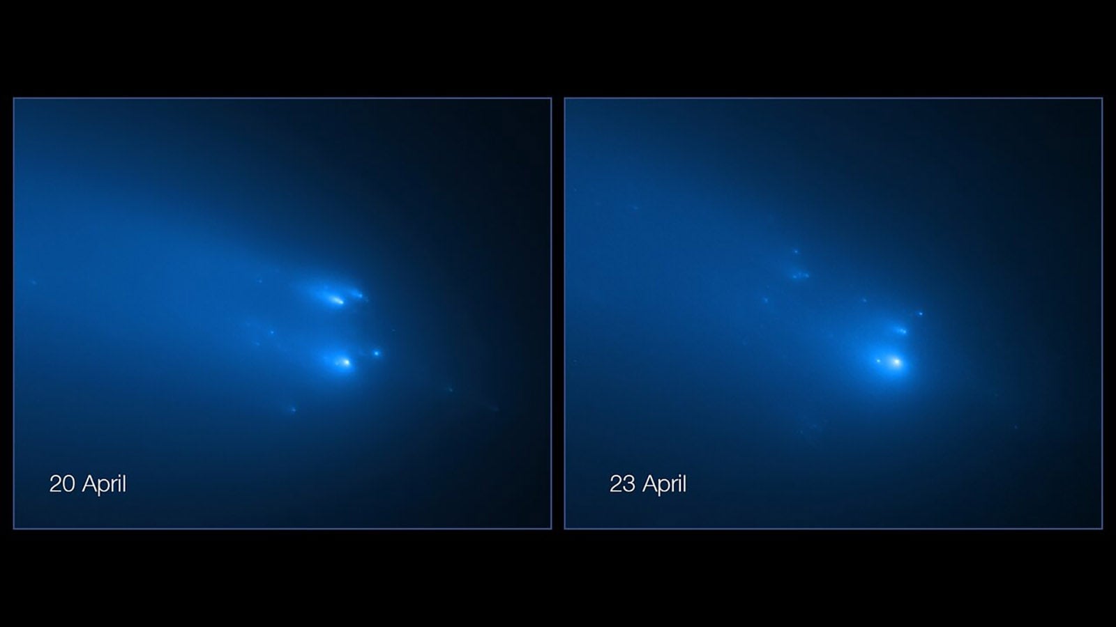The breakup of Comet C/2019 Y4 (ATLAS)