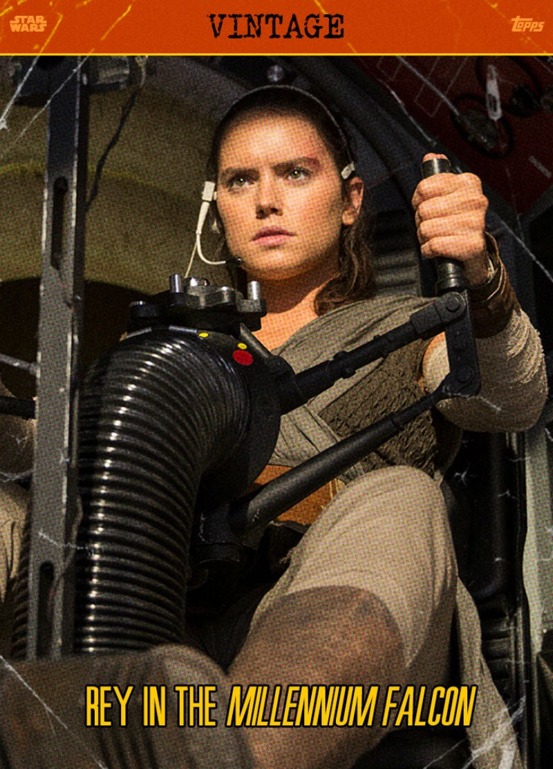 This Rey card was the Award Card for collectors who got all of the newly released Vintage cards and still had the entire set of the original. In the end, only 138 collectors qualified. You’re reading an article by one of them.