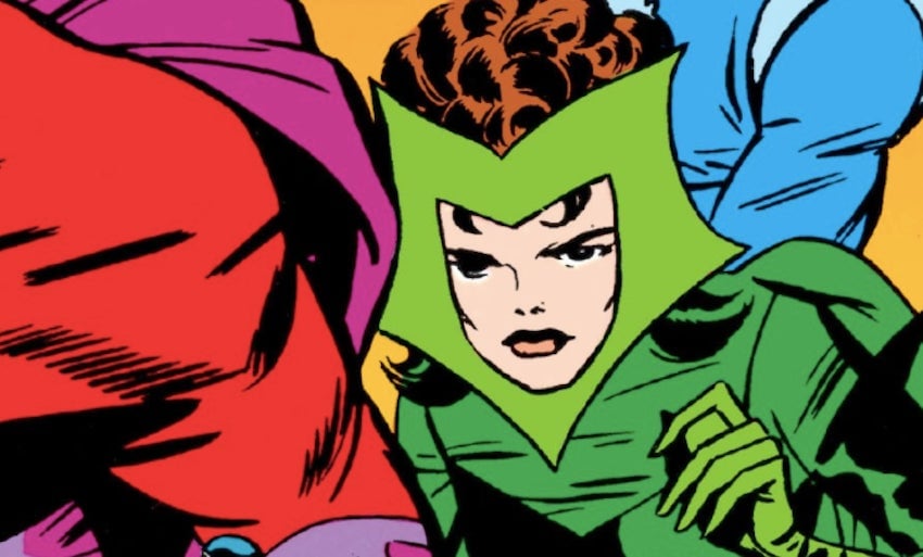 Wanda on the cover of X-Men #4.