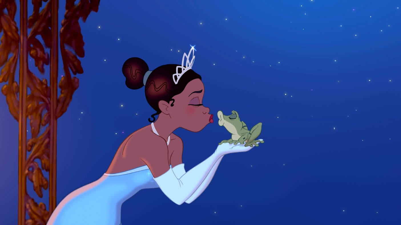Tiana, come on, that’s bad social distancing. 
