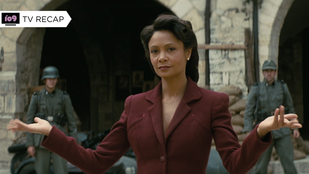 “Let the entertainment... begins!” announces Maeve (Thandie Newton).