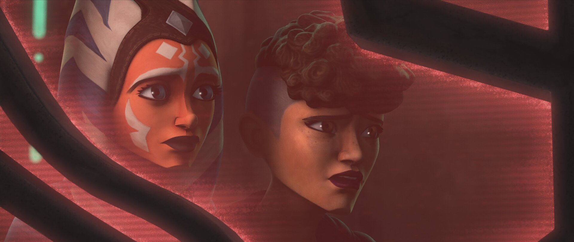 Ahsoka and Trace try to find their way out of a tricky situation.
