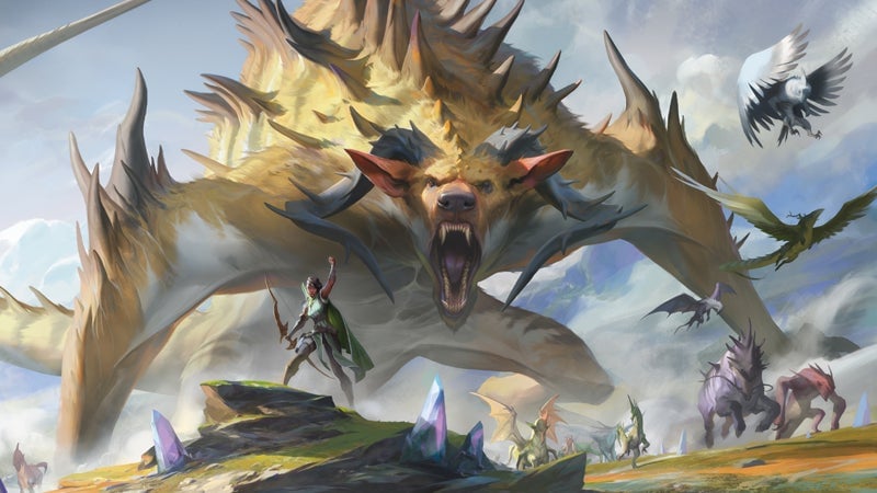 Vivien and a few of Ikoria’s big beasties.