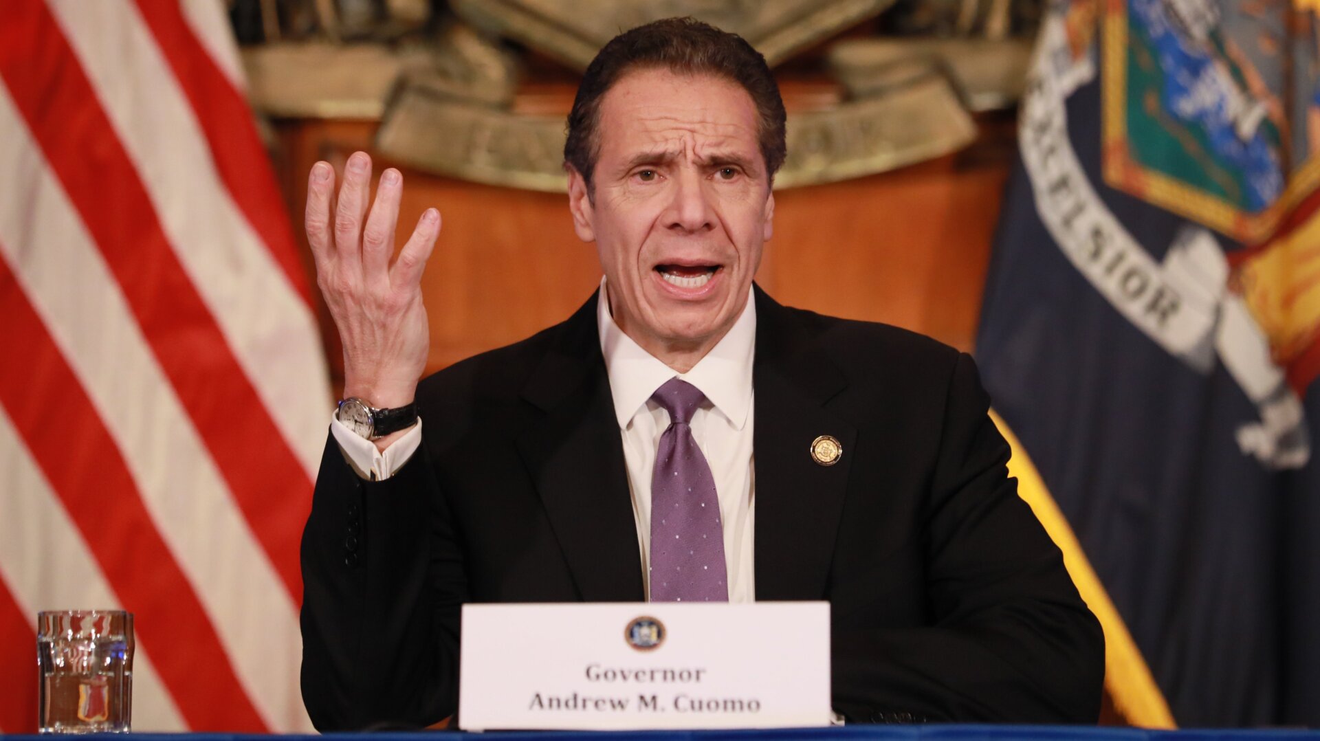 New York State Governor Andrew Cuomo.