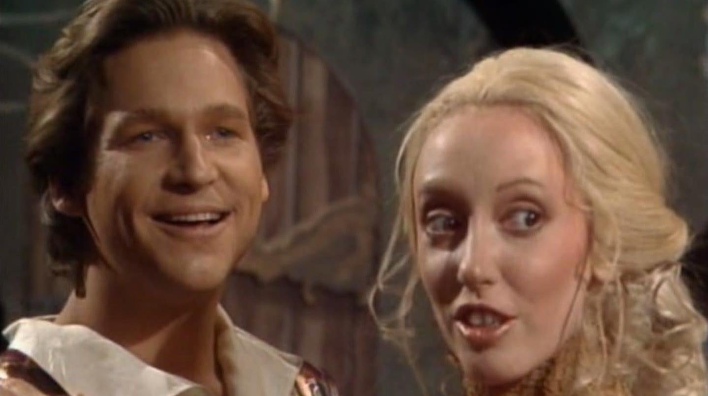 Jeff Bridges and Shelley Duvall in Faerie Tale Theatre’s “Rapunzel.”