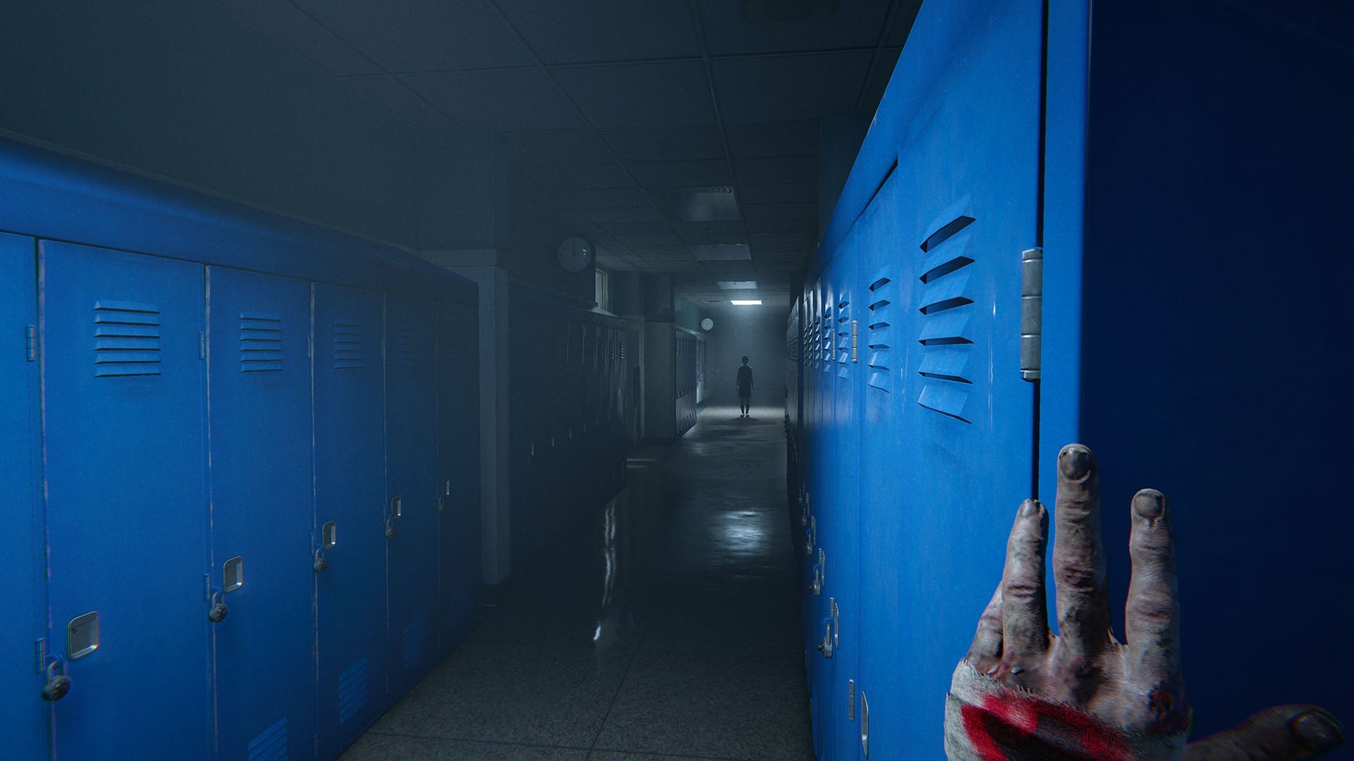 A screenshot from Outlast 2.
