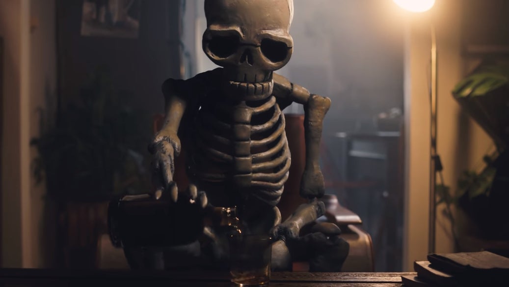 Phil pouring one out for the past.