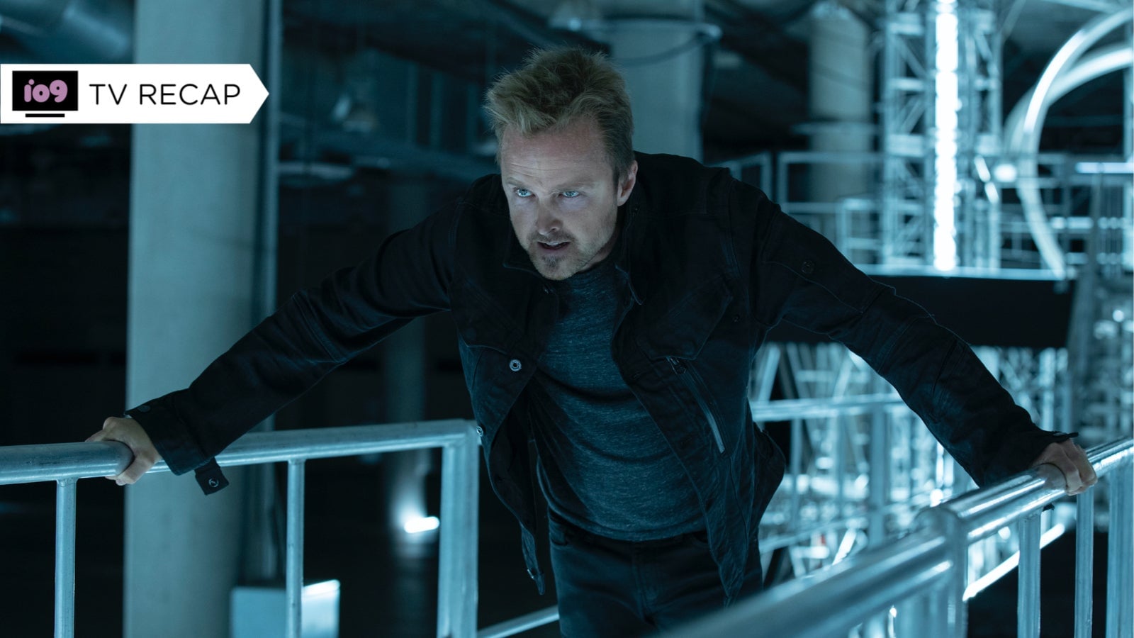 Caleb (Aaron Paul) gets some bad news... and a new reality.