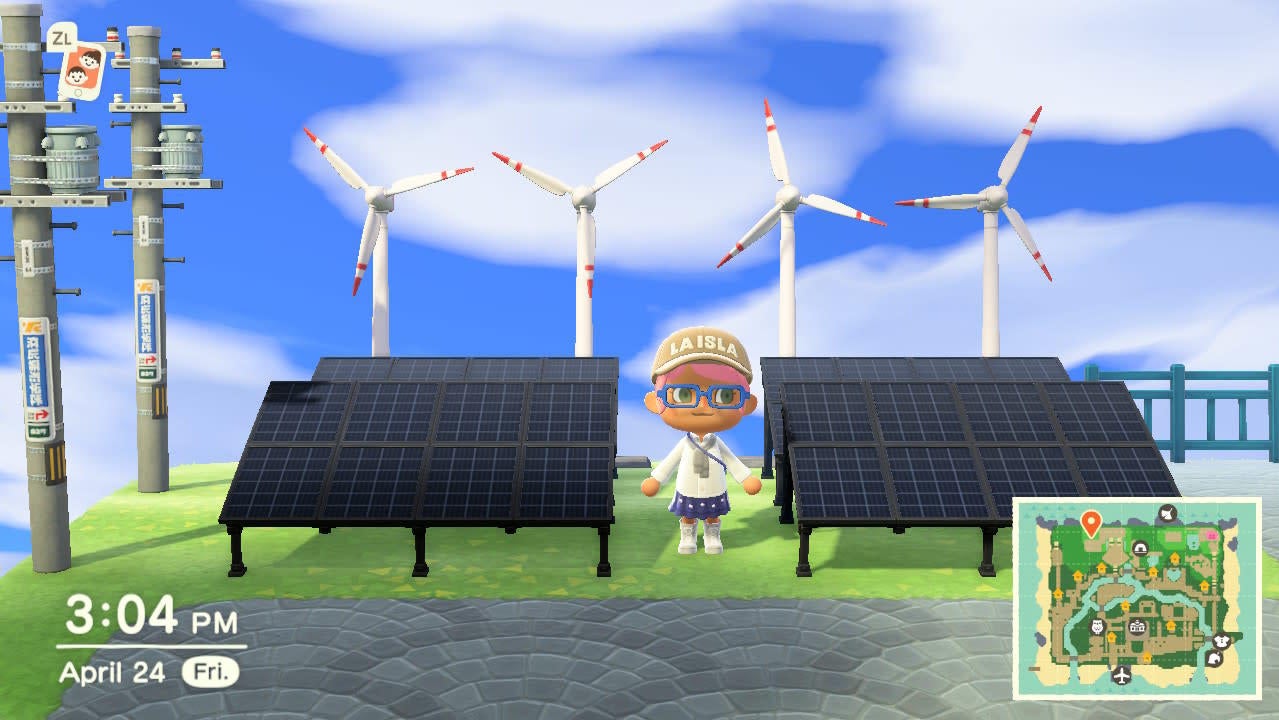 Just me chilling at my renewable energy center.