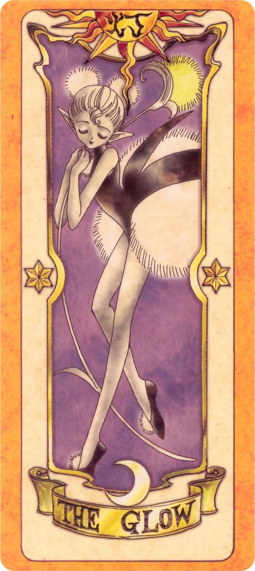 The Glow Clow Card.