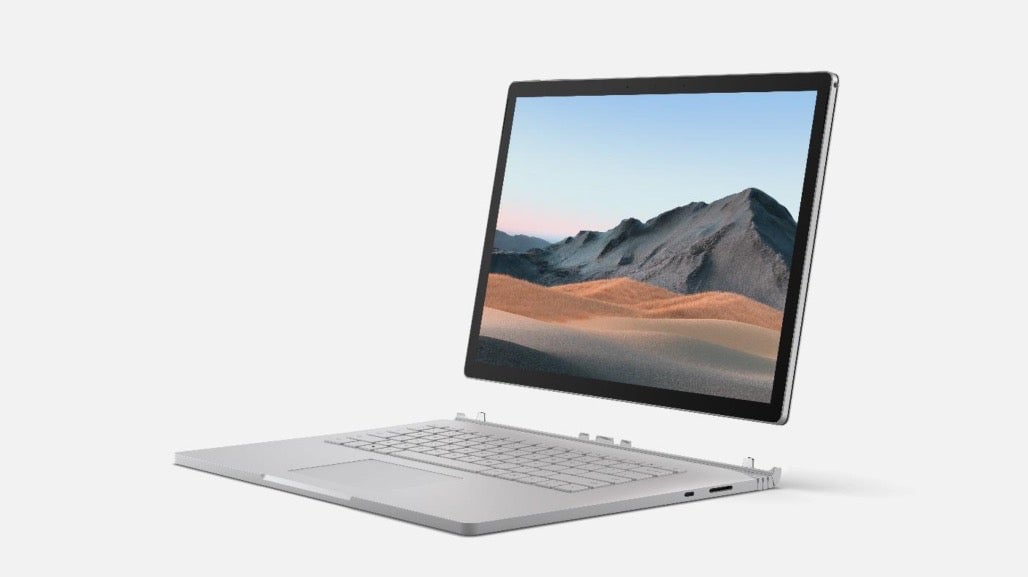 The Surface Book 3.