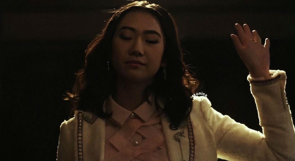 Olivia Liang, seen here on Legacies, is the new David Carradine on Kung Fu.