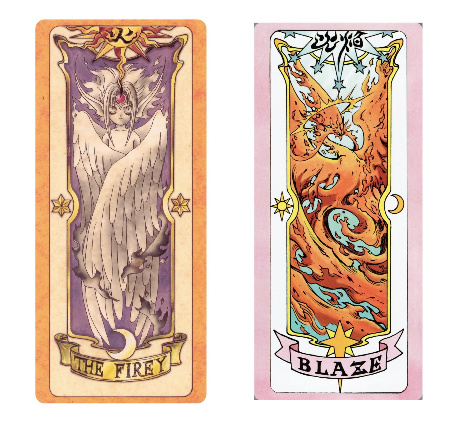 The Fiery Card and the Blaze Card.