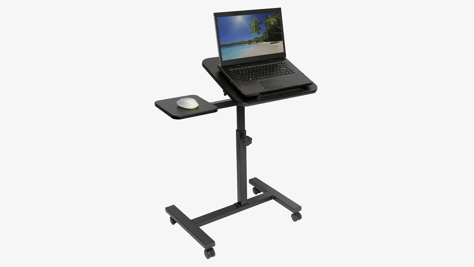 If you’ve got the room, the Seville Classics Sit-Stand Computer Desk can adapt to your preferred position.
