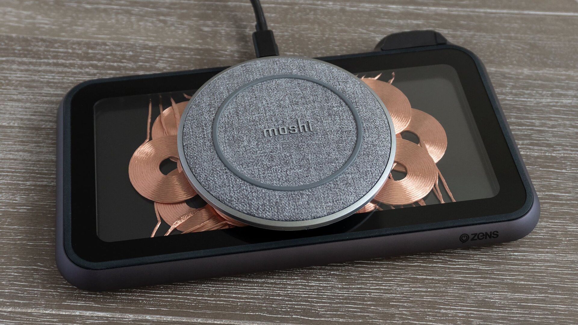 You’ll need to make some room for the Liberty charger, it’s about the size of a small tablet, and considerably thicker.