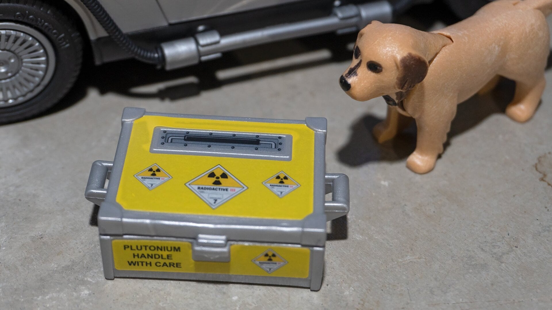 Shouldn’t Einstein be wearing a protective suit?