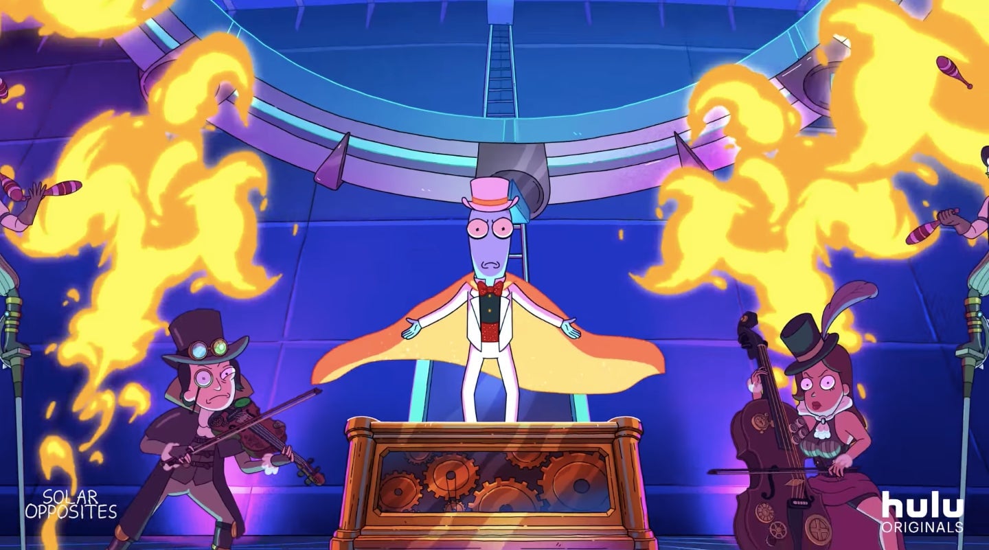 Stage magic. A great way to blend.