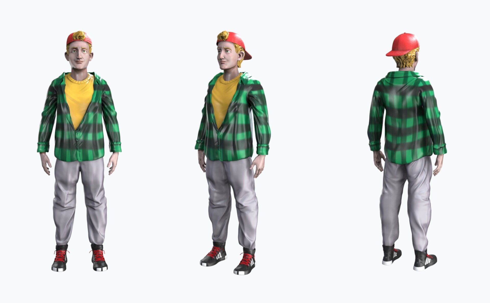 We’re totally action figures!