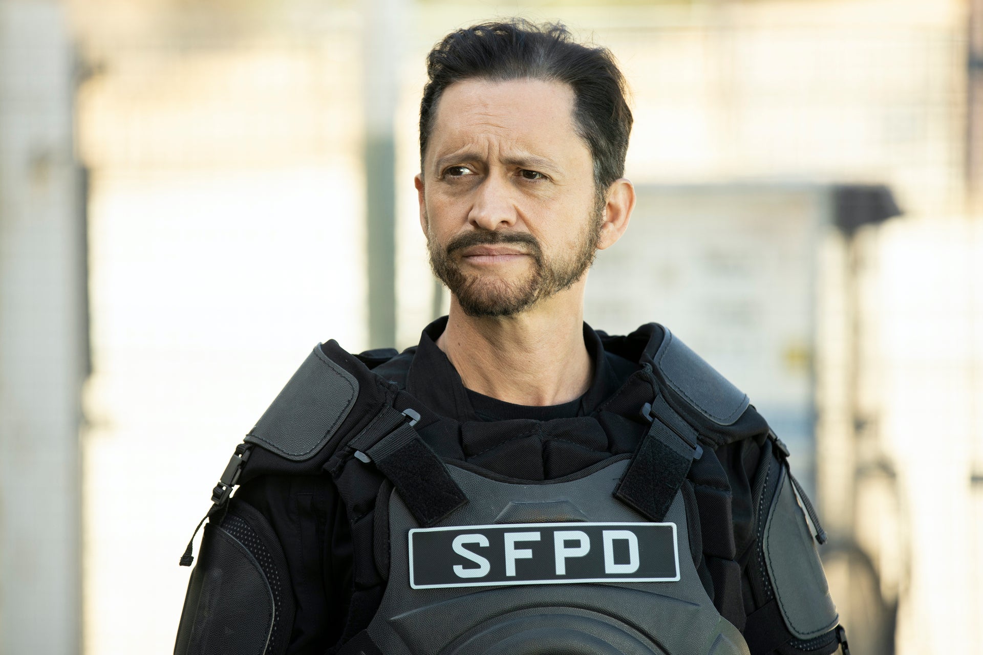 This is Dolores masquerading as Lawrence (Clifton Collins Jr.) and my expression while I watched the episode.
