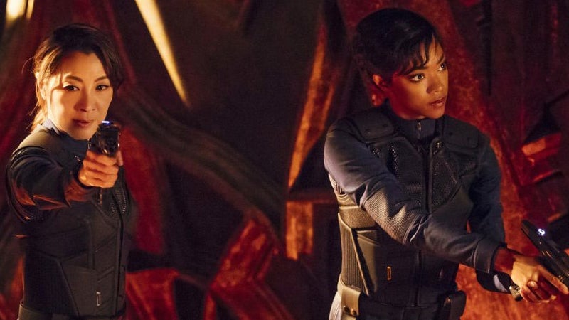 Michael Burnham on what turns out to be the first of many, many bad days.